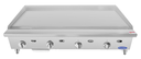 griddle / flat top - counter top - gas - thermostatic control - 48" - CookRite / ATTG-48 - heavy duty - 1" plate - 100,000 btu's - N