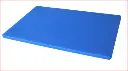 cutting board - hdpe - BLUE - 18"/24"/0.5" - U