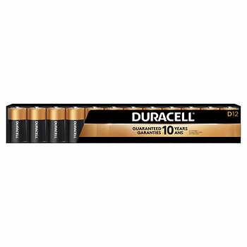 battery - D cell - Duracell - alkaline - pkg/14