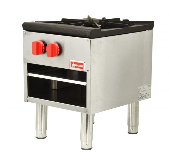 stock pot - range - NG - floor - 1 burner / 3 ring - Omcan / 37525 - ( includes LP conversion kit ) - 100,000 btu's - N