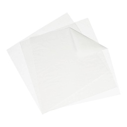 parchment paper / pan liner - White - 10''/10'' - Qbake - bx/1000 - mfg