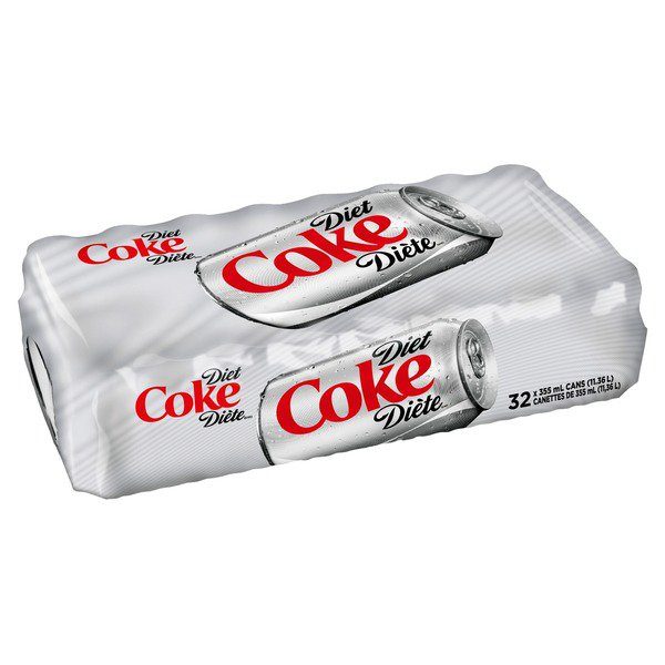 soda - Coke - diet - 355ml - case/32
