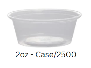 portion cup - PP - 2oz / 60ml - CASE/2500 - Karat