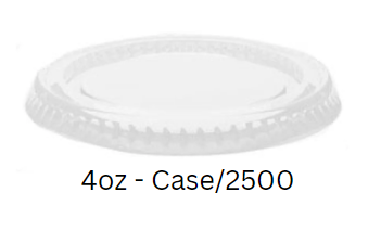 portion LID - 4oz / 125ml - case/2500 - Karat