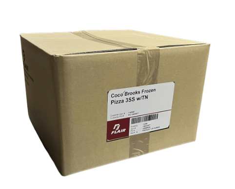 vac bag - flat - PRINTED - Coco Brooks - 3mil - 12 x 12 - case / 1000