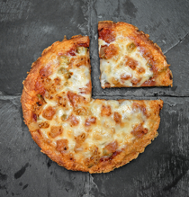 pizza - 8'' - frozen - #074 - SS - Veggie - each