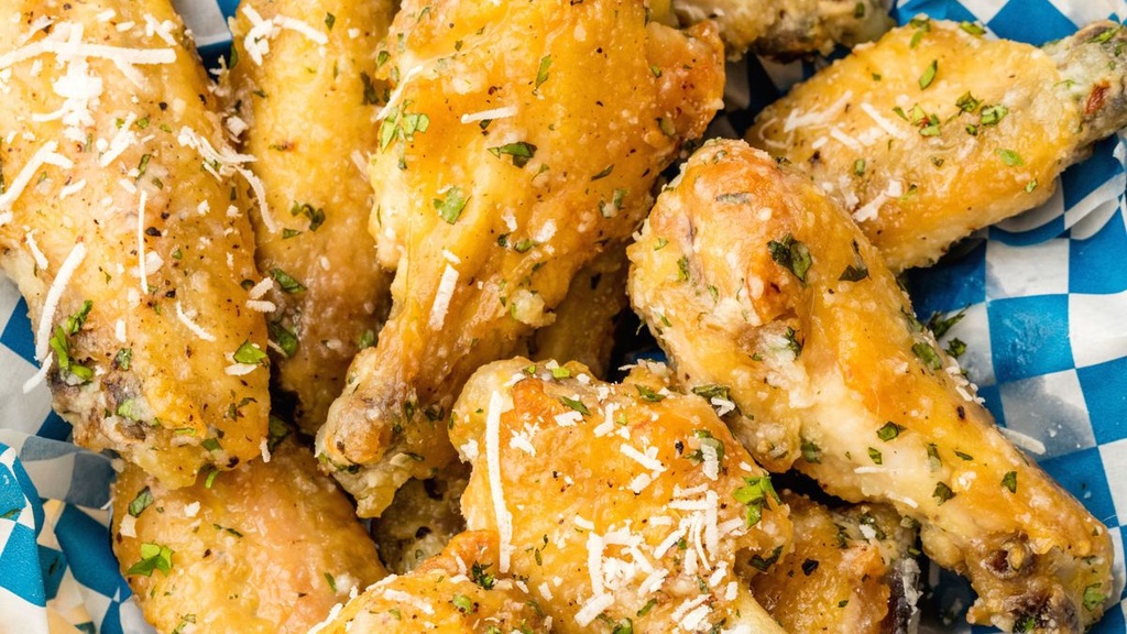 chicken wings - Garlic Parmesan - 970g - bag