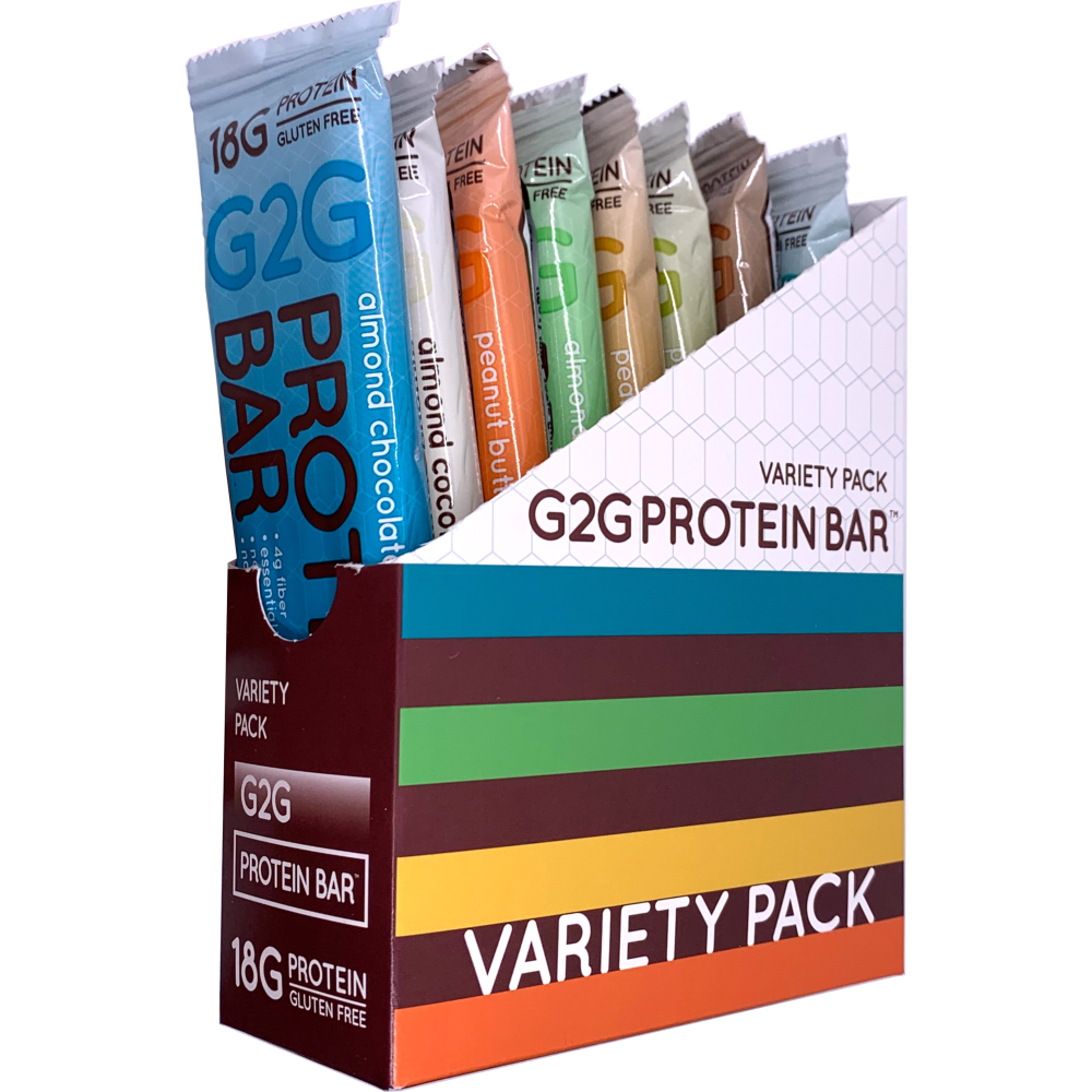 Protein Bar - Variety Pack - G2G - box/8