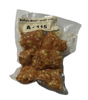 FB - chicken - BUFFALO - bites - 180g - vac pkgd