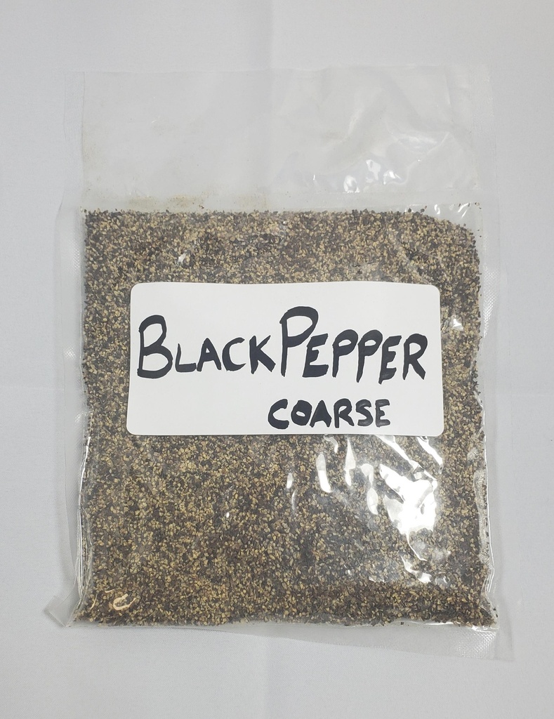 wing spice - BLACK PEPPER - coarse - HSFS - refill bag - 100g