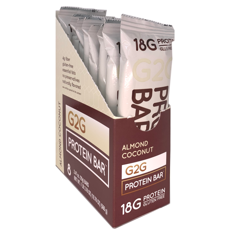 Protein Bar - Almond Coconut - G2G - box/8