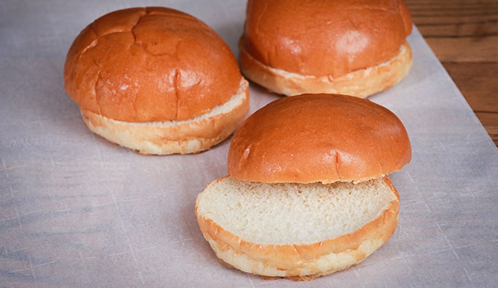 hamburger bun - butter - 5" - dozen - Goodbread / #