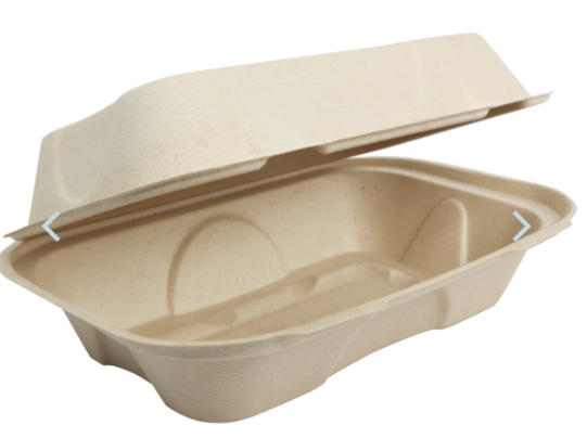 clam shell / hinged lid - compost / SC - 1-comp - 9" x 6" - cs/200 - SP