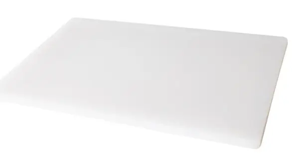 cutting board - hdpe - WHITE - 12″/18″/0.5″ - U  