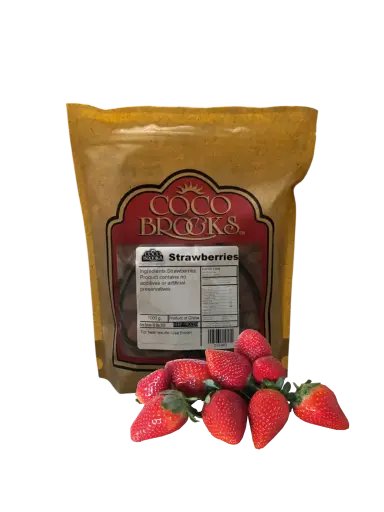 [216002] STRAWBERRIES - whole - frozen - bag/1kg