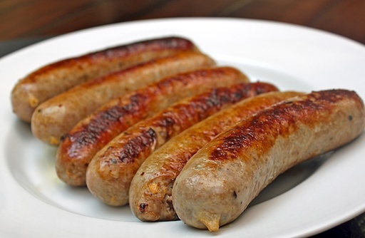 [206016] Sausage - Whiskey Garlic - 500g - pkg 