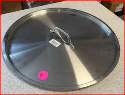 [C20-N] stock pot - LID - 20" / 100qt - stainles steel - Pinch / C-20 - N